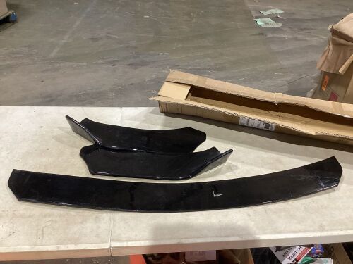 Front Bumper Lip Body Kit Spoiler Chin Splitters for Subaru WRX STI Impreza - Lot 470