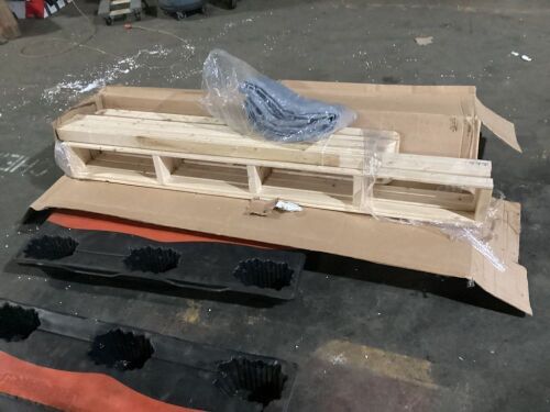 Continental Sleep 8 in. Wooden Mattress Foundation, Queen - Missing Hardware  - Lot 146