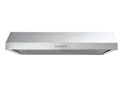 Vissani 36 in. W Under Cabinet Range Hood in Stainless Steel - Missing Hardware - Lot 87