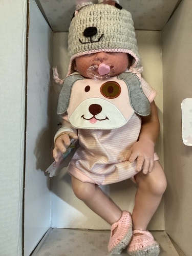 Sleeping Reborn Baby Doll with Accessories - Lot 164