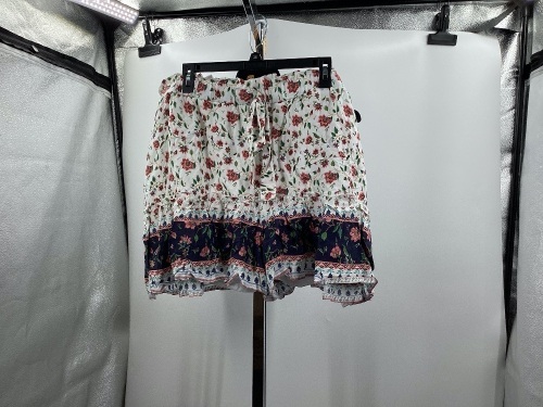 Floral Shorts, Ladies 4XL - Lot 264
