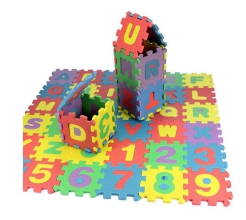 36pcs Foam Puzzle Mat,12x12cm - Lot 334