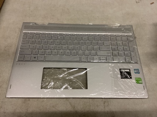 Silver Palmrest Backlit Keyboard for HP Envy X360 15-BP 460.0BX0T.000 - Lot 376