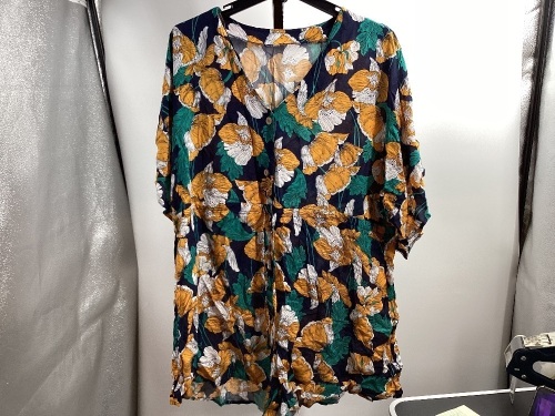 Women's Print Shirt, XL - Lot 203