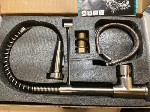 Spring Kitchen Faucet w/ Pull-Down Sprayer - Lot 451