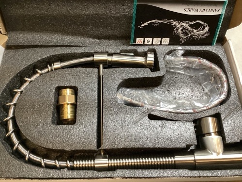 Spring Kitchen Faucet w/ Pull-Down Sprayer - Lot 455
