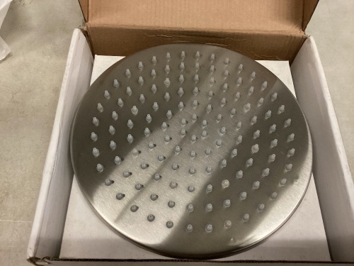 Round Rainfall Shower Head - Lot 484