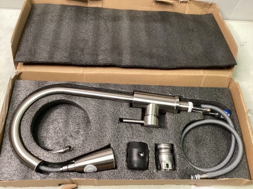 High Arc Kitchen Faucet w/ Pull Down Sprayer - Lot 632