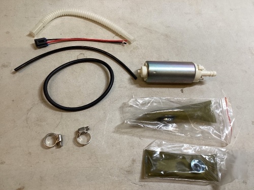 MUCO New Electric Intank Fuel Pump w/ Installation Kit Fir Buick Chevy GMC Isuzu Land Rover Isuzu Sonoma Hombre Pontiac Sunfire - Lot 646