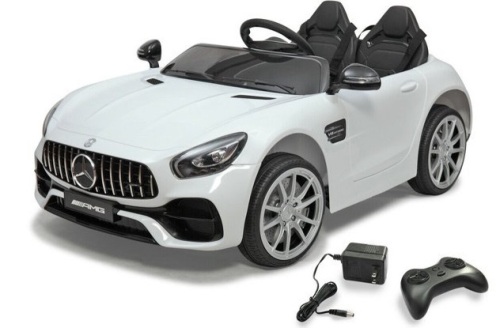 BENZ GT Dual Drive Ride On Car, Remote Control - Lot 167