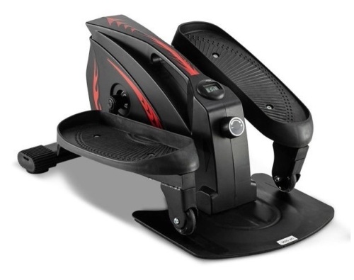 Under Desk Mini Elliptical Bike, Black - Lot 182