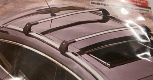 Roof Rack For Honda HRV HR-V 2016-2018, Silver, Missing Hardware - Lot 817