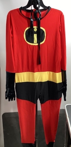 Incredibles Lycra Spandex Bodysuit, Men's - Lot 752