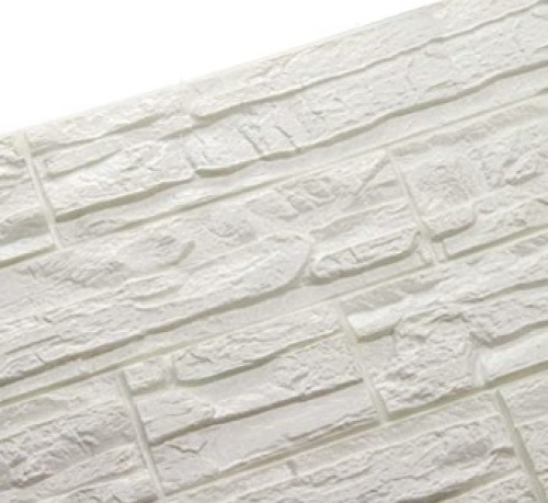 3D Brick Textured Wall Panels, Self-Adhesive PE Foam, Box of 12, 2x2ft Panels - Lot 749