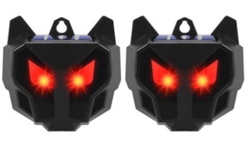 2 Pack Solar Animal Repeller - Lot 161