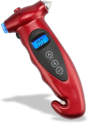 JUSTTOP Digital Tire Pressure Gauge/ Multi Tool - Lot 199
