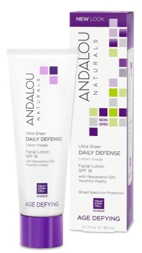 Lot of (6) Andalou Naturals Daily Defense Facial Lotion - Lot 226