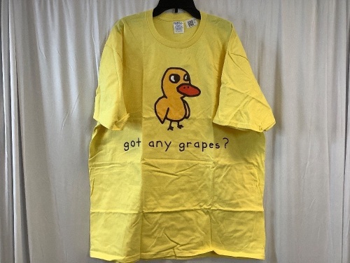 Got Any Grapes Shirt, XL - Lot 229