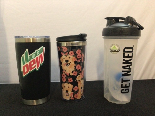 Lot of (3) Tumblers - Lot 242