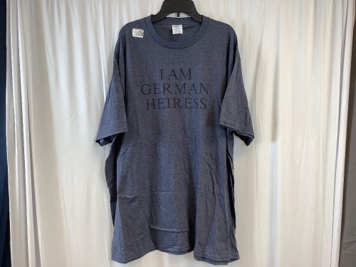 I am German Heiress Shirt, 2XL - Lot 265