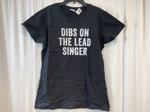 Dibs on the Lead Singer Ladies Shirt, M - Lot 303