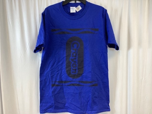Blue Crayola Shirt, S - Lot 386