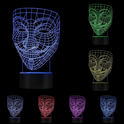 Vendetta 3D Color Changing Light - Lot 420