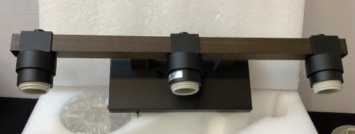 3 Light Vanity Light Fixture - Lot 518