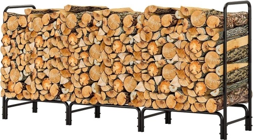 Firewood Rack Stand 8ft - Lot 553