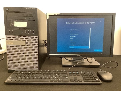 Dell Optiplex 19" Monitor, Keyboard & Mouse - Lot 19