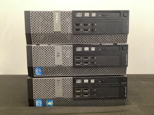Lot of (3) Dell Optiplex Desktops, No Hard Drive - Lot 249