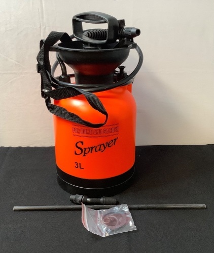 3L Pump Action Pressure Sprayer - Lot 281