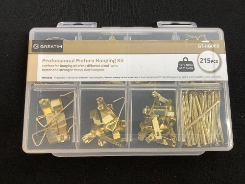 215pc Picture Hanging Kit - Lot 376