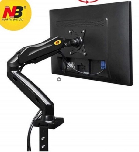 NB North Bayou Full Motion Swivel Monitor Arm, 17-30'' Monitors(Within 4.4lbs to 19.8lbs) Model F80 - Lot 246