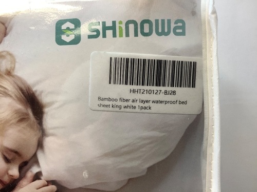 Shinowa Bamboo Mattress Protector, King - Lot 422