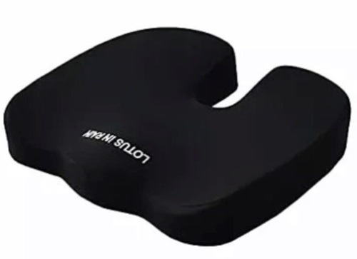 Lotus in Rain Memory Foam Seat Cushion - Lot 532