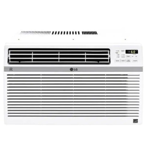 LG Electronics 15,000 BTU 115-Volt Window Air Conditioner LW1521ERSM Cools 800 Sq. Ft. with ENERGY STAR and Remote, Wi-Fi Enabled - Lot 130