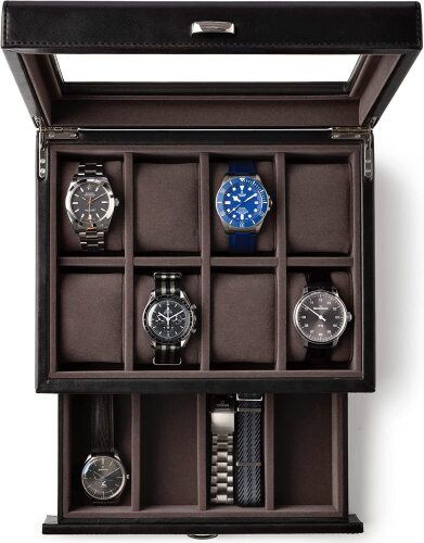 Tawbury 8 Slot Watch Box - Lot 51