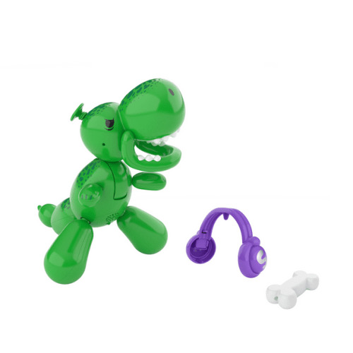 Squeakee the Balloon Dino, Interactive Dinosaur Pet Toy - Lot 7824