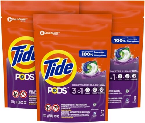 Tide PODS Laundry Detergent Soap Pods (Set of 3) - Lot 7826