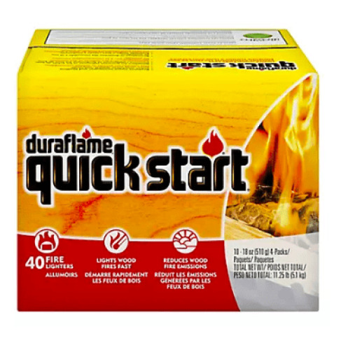 Duraflame Quick Start Firestarters, 40-pk - Lot 7889