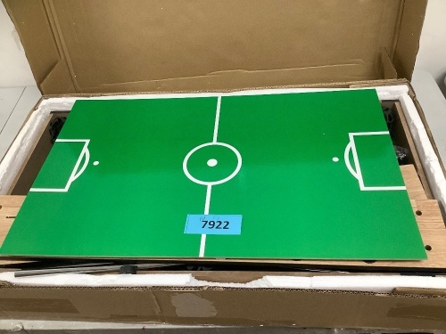 (READ DESC) 4-in-1 Multi Game Table Set w/ Air Hockey, Table Tennis, Billiards, Foosball - Lot 7922