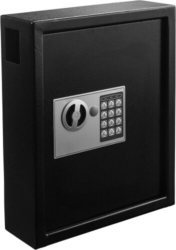 AdirOffice Secured 40-Key Cabinet with Digital Lock - Lot 65