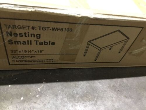 Alco Designs Bakery Nesting Table, 32" x 19.5" x 18"  - Lot 220
