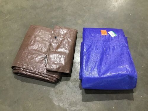Lot of (2) Tarps - Lot 263