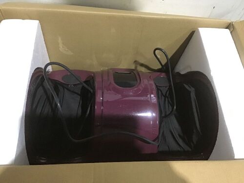 Therapeutic Foot Massager w/ High Intensity Rollers, Remote, 3 Modes  - Lot 560