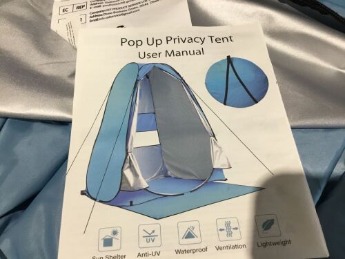 Pop Up Privacy Tent  - Lot 599