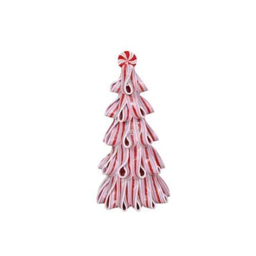 Case of (2) Candy Striped Tabletop Christmas Tree - Lot 761