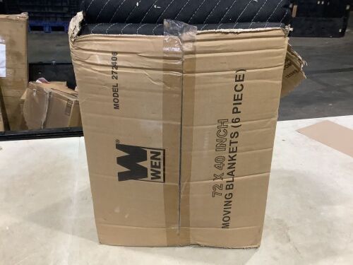 Case of (6) Moving Blankets - 72 x 40 inch - Lot 1171