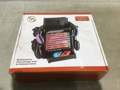 Multifunctional Game Storage Tower for Nintendo Switch  - Lot 186